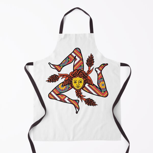 Item preview, Trinacria Sicilian Medusa Emblem designed and sold by Freshinkshop.