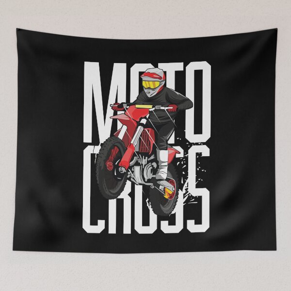 Item preview, Motocross Biker Motorcycle Racing  designed and sold by thecooltable.