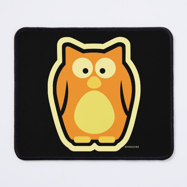 Item preview, Jolly Critters 1 (orange) - Owl 2 designed and sold by PaoloRuiDesign.
