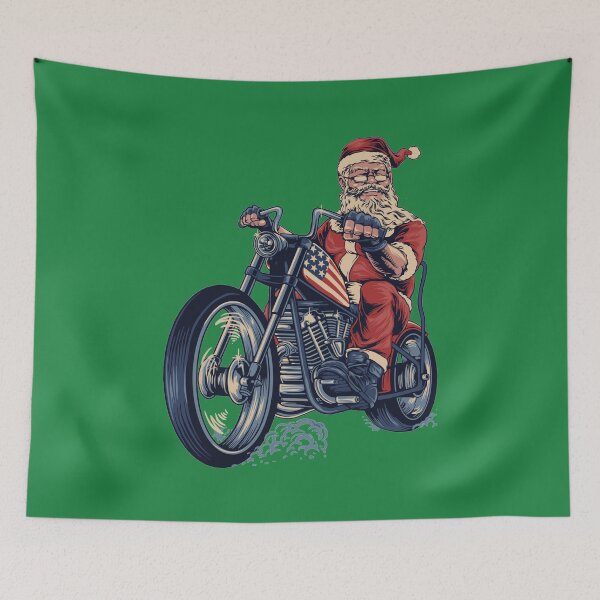 Item preview, Funny Christmas 2021 Santa Claus On A Motorcycle For Enthusiasts Lovers Riders designed and sold by thecooltable.