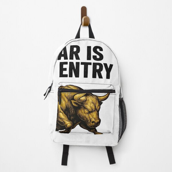Item preview, Fear Is My Entry – Bull Market Trading Design designed and sold by DiaryPN.