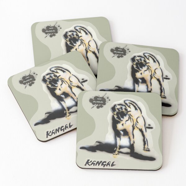 Item preview, A Kangal stands on the street designed and sold by marysfarbklecks.