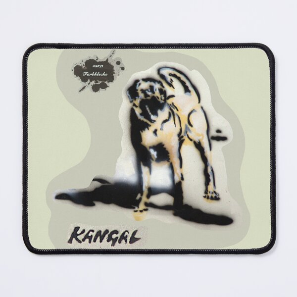 Item preview, A Kangal stands on the street designed and sold by marysfarbklecks.