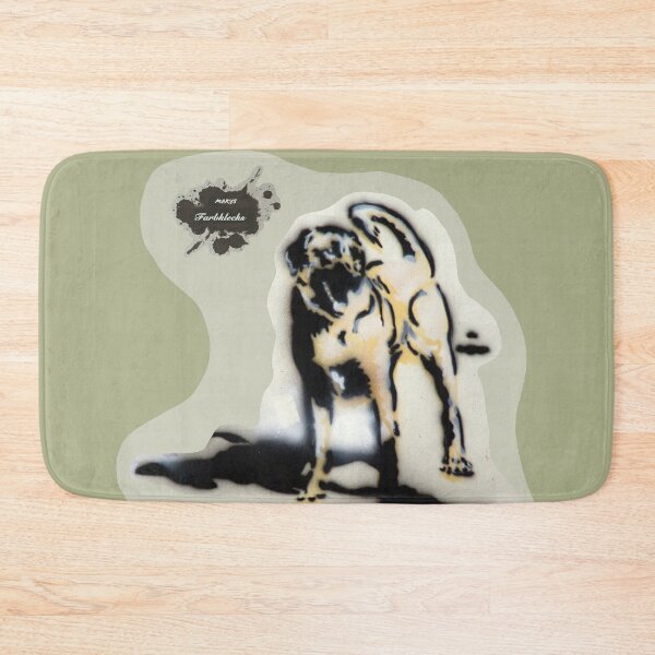 Item preview, A Kangal stands on the street designed and sold by marysfarbklecks.
