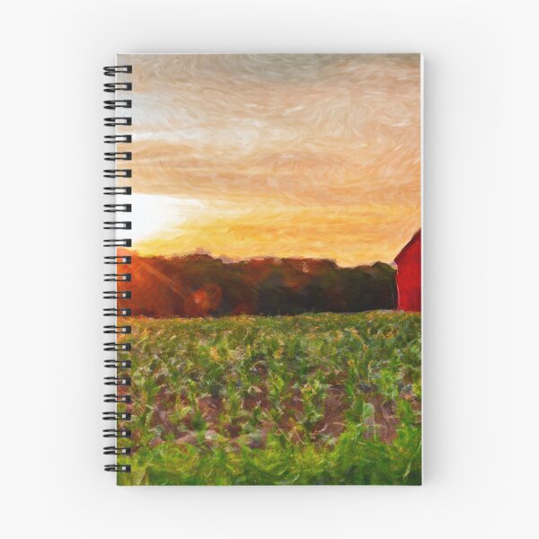 Item preview, Atardecer en Tobacco Barn designed and sold by browncardinal8.