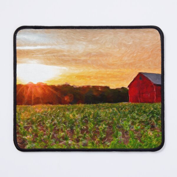 Item preview, Sunset at Tobacco Barn designed and sold by browncardinal8.
