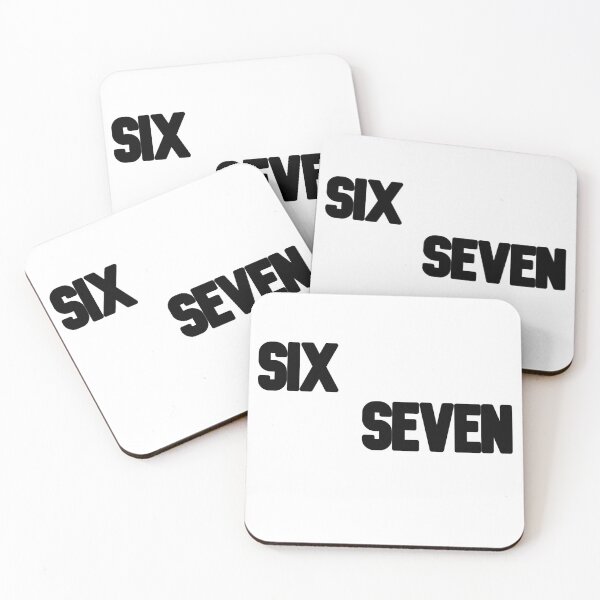 Item preview, Six and Seven (meme) designed and sold by Meme_shop.