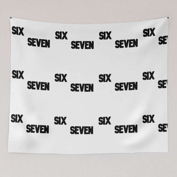Item preview, Six and Seven (meme) designed and sold by Meme_shop.