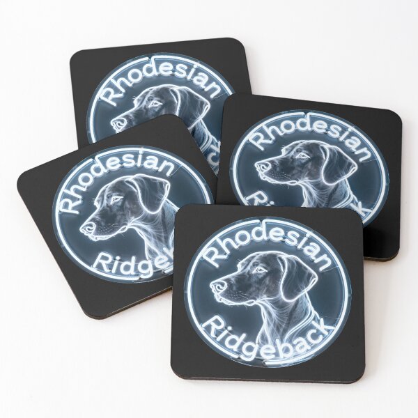 Item preview, Circle Neon Lamp Rhodesian Ridgeback designed and sold by forget45studio.