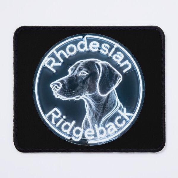 Item preview, Circle Neon Lamp Rhodesian Ridgeback designed and sold by forget45studio.