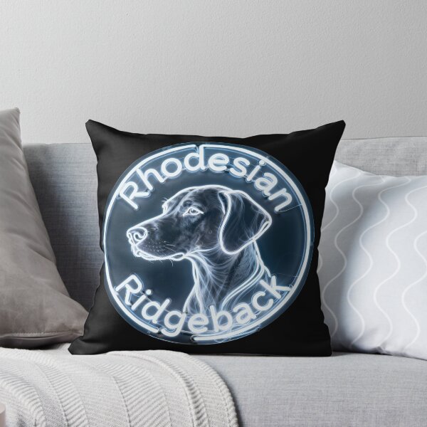 Item preview, Circle Neon Lamp Rhodesian Ridgeback designed and sold by forget45studio.