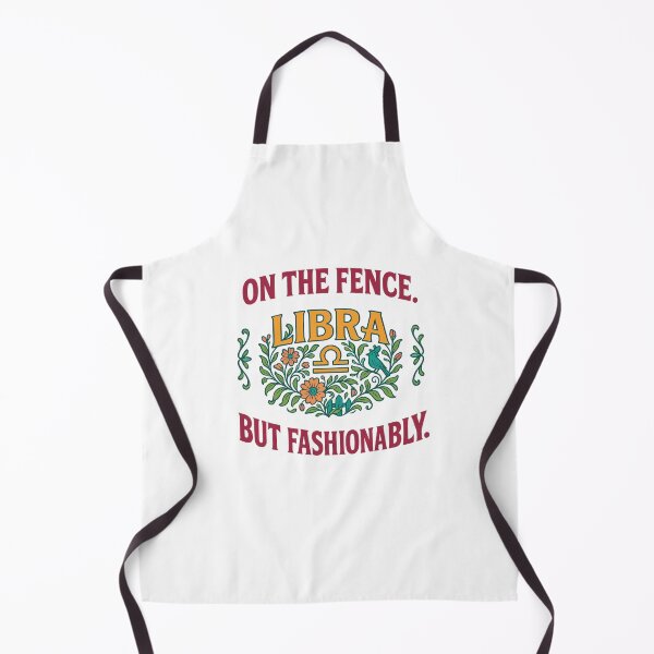 Item preview, Libra “On the fence. But fashionably.” Art Nouveau T-Shirt | Funny Zodiac Tee designed and sold by MySpiritTravels.
