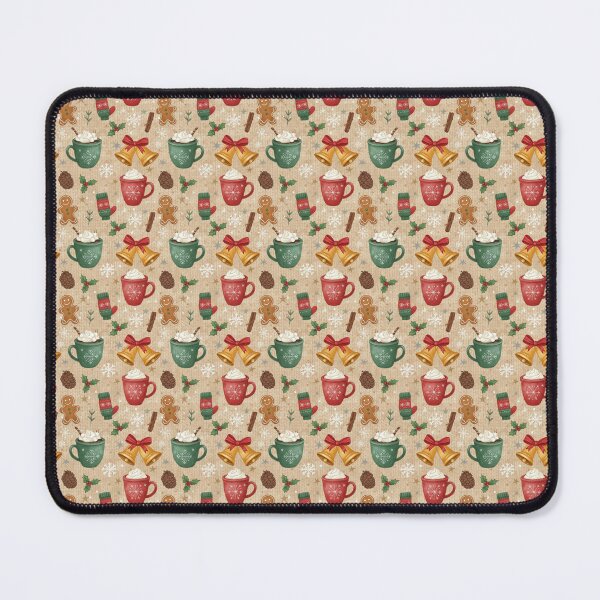 Item preview, Cozy Christmas Pattern - Hot Cocoa, Gingerbread & Holiday Cheer designed and sold by MerchYouSearch.