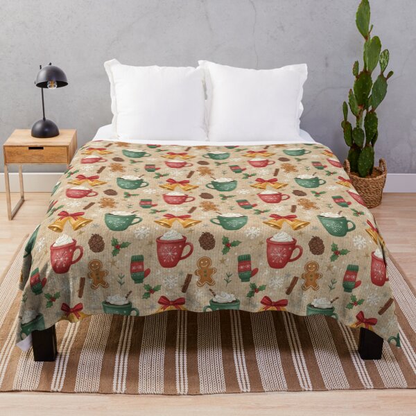 Item preview, Cozy Christmas Pattern - Hot Cocoa, Gingerbread & Holiday Cheer designed and sold by MerchYouSearch.