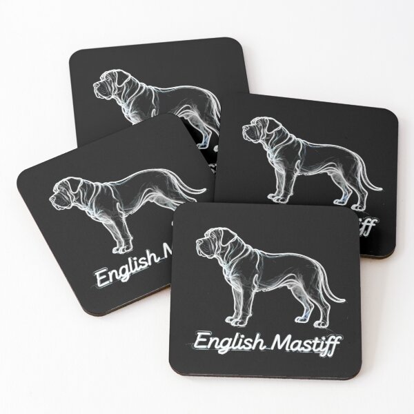 Item preview, Neon English Mastiff designed and sold by forget45studio.
