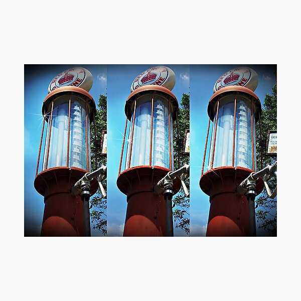The Old Gas Pump Photographic Print