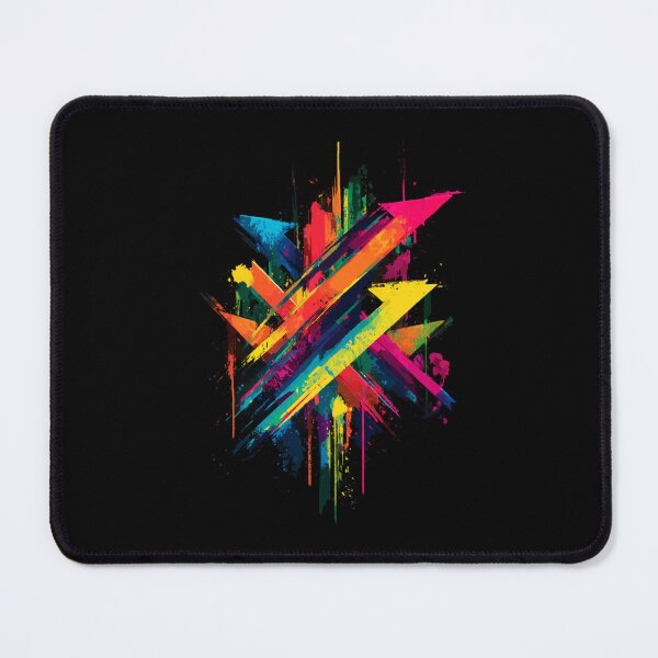 Item preview, Graffiti Arrows – Abstract Neon Street Art Spraypaint designed and sold by Meiersbeste.