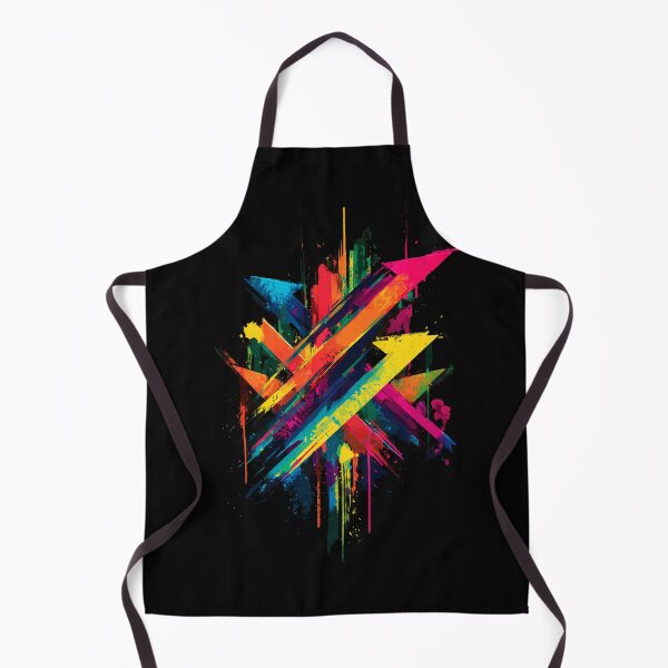 Item preview, Graffiti Arrows – Abstract Neon Street Art Spraypaint designed and sold by Meiersbeste.