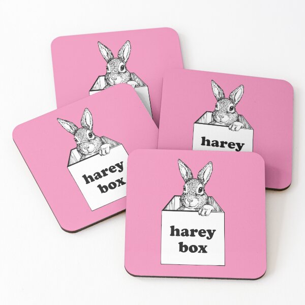 Item preview, Harey Box - Cute hare in a box joke designed and sold by GingerLabz.