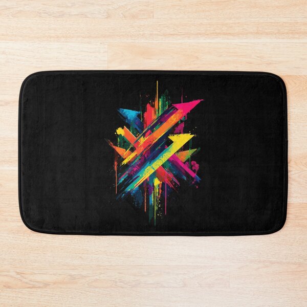 Item preview, Graffiti Arrows – Abstract Neon Street Art Spraypaint designed and sold by Meiersbeste.