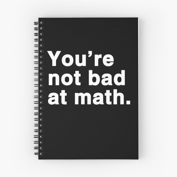 Item preview, You're not bad at math funny jokes simply redefining numerical success designed and sold by SkeletonsDanger.