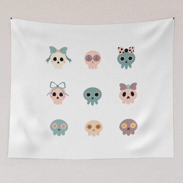 Item preview, Groovy Skulls Design designed and sold by Julza Art.