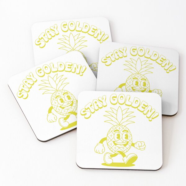 Item preview, Pineapple – Tropic Fun Retro Rubber Style Animation designed and sold by Mdozet.