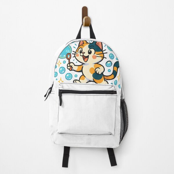 Item preview, Calico Cat Blowing Bubbles designed and sold by SassyArtistry.