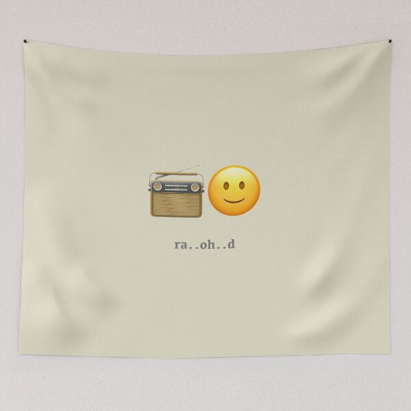 Item preview, Radiohead-Emoji-Riddle designed and sold by EmilySpringer5.
