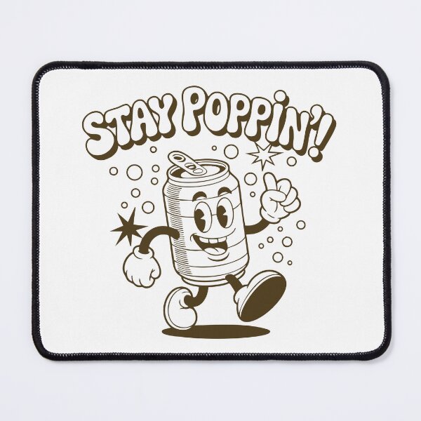 Item preview, Cola Can – Pop Life Retro Rubber Style Animation designed and sold by Mdozet.