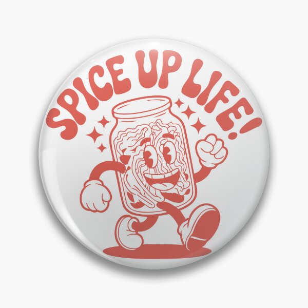 Item preview, Kimchi Jar – Spicy Smile Retro Rubber Style Animation designed and sold by Mdozet.