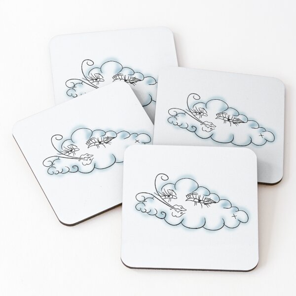 Item preview, retro cloud blowing out wind designed and sold by moonna designs.
