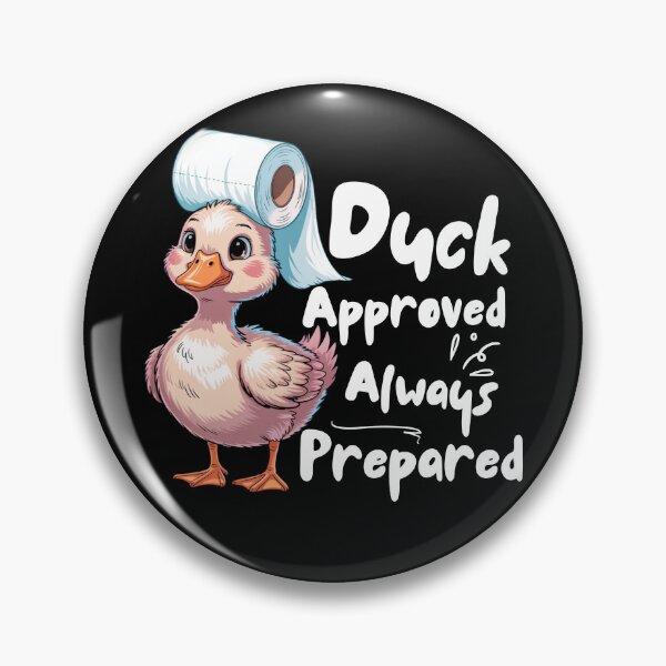 Item preview, Cute Duck Approved Toilet Paper Roll Hat Funny Quotes designed and sold by Sasikharn.
