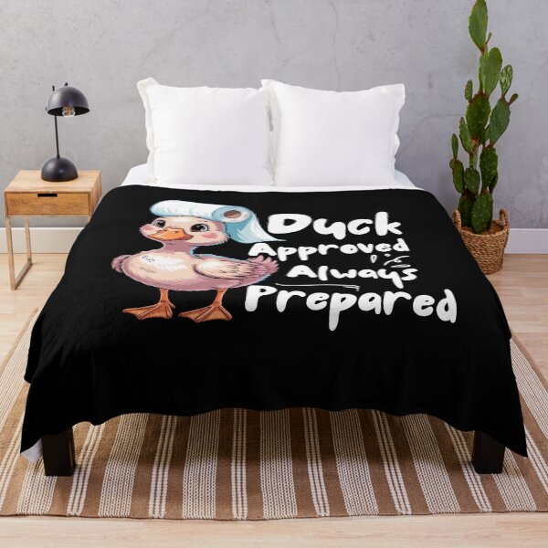 Item preview, Cute Duck Approved Toilet Paper Roll Hat Funny Quotes designed and sold by Sasikharn.