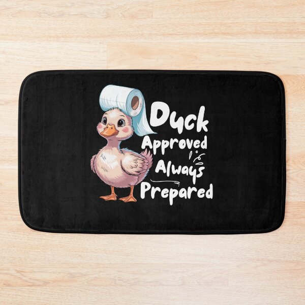 Item preview, Cute Duck Approved Toilet Paper Roll Hat Funny Quotes designed and sold by Sasikharn.