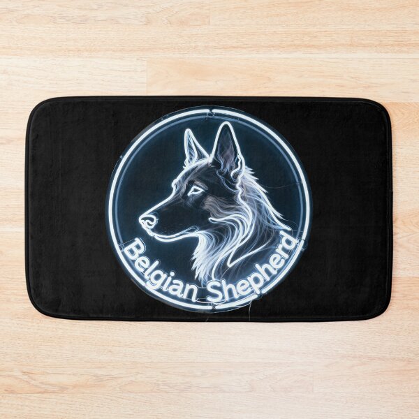 Item preview, Circle Neon Lamp Belgian Shepherd designed and sold by forget45studio.