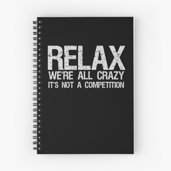 Item preview, Relax, It’s Not a Competition Anti-Hustle Minimalist Quote designed and sold by Logiprint.