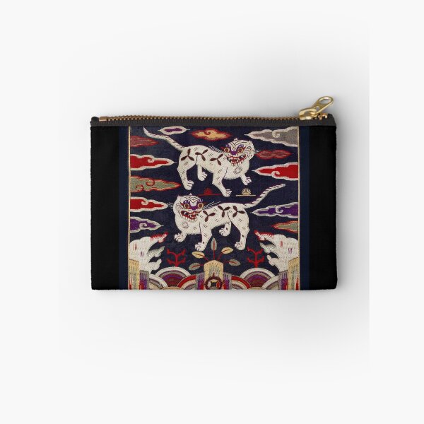 Item preview, Korean tradition tiger embroidery print designed and sold by Yuza Art.