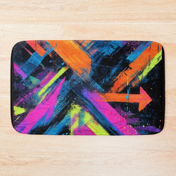 Item preview, Graffiti Mural Arrows – Neon Street Art Spraypaint Design designed and sold by Meiersbeste.