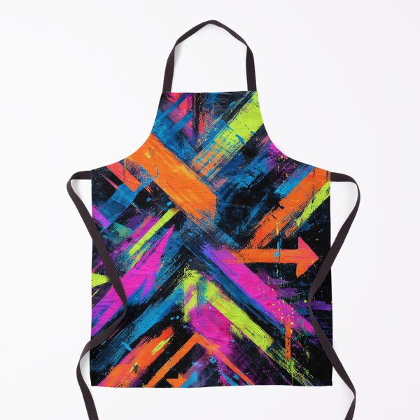Item preview, Graffiti Mural Arrows – Neon Street Art Spraypaint Design designed and sold by Meiersbeste.