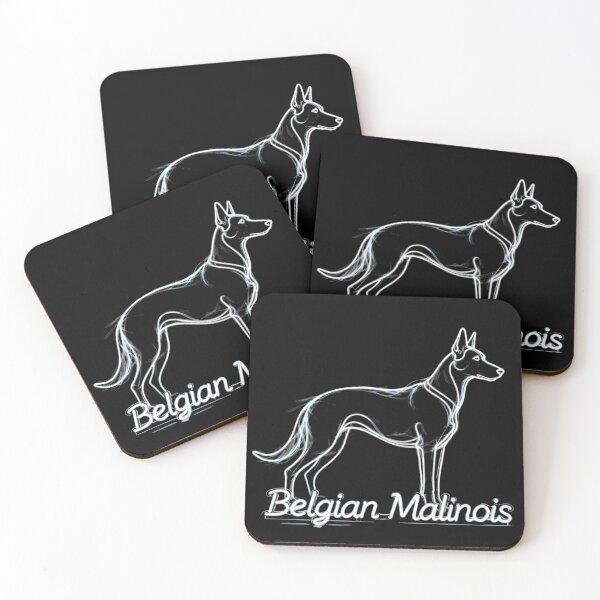 Item preview, Neon Belgian Malinois designed and sold by forget45studio.