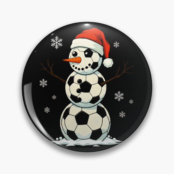 Item preview, Christmas Soccer Ball Snowman Winter Vibe  designed and sold by Belhbib Art ⭐⭐⭐⭐⭐.