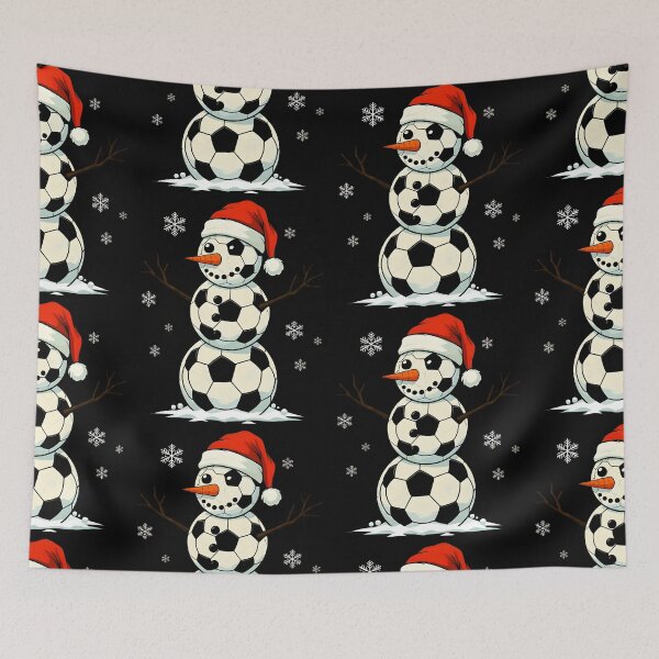Item preview, Christmas Soccer Ball Snowman Winter Vibe  designed and sold by Belhbib Art ⭐⭐⭐⭐⭐.