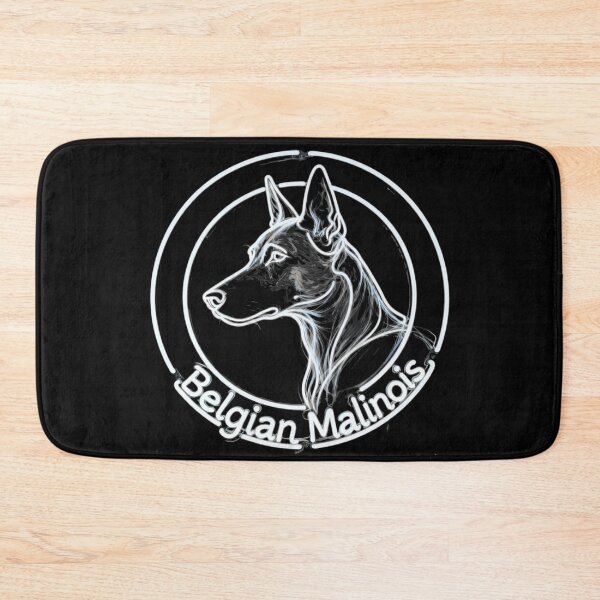 Item preview, Circle Neon Lamp Belgian Malinois designed and sold by forget45studio.