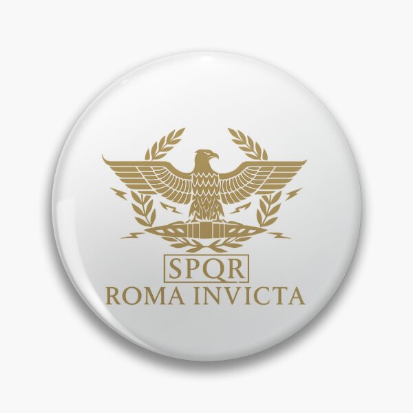 Item preview, SPQR – Roma Invicta Golden Roman Eagle Shirt designed and sold by Ajdaprint.