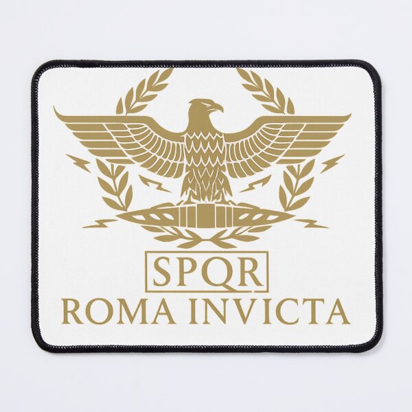 Item preview, SPQR – Roma Invicta Golden Roman Eagle Shirt designed and sold by Ajdaprint.