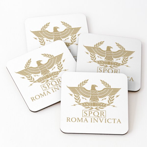 Item preview, SPQR – Roma Invicta Golden Roman Eagle Shirt designed and sold by Ajdaprint.