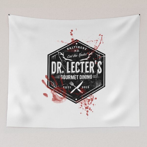 Item preview, Dr Lecter's Gourmet Dining - Black Version  	 designed and sold by cgwqemnva61.