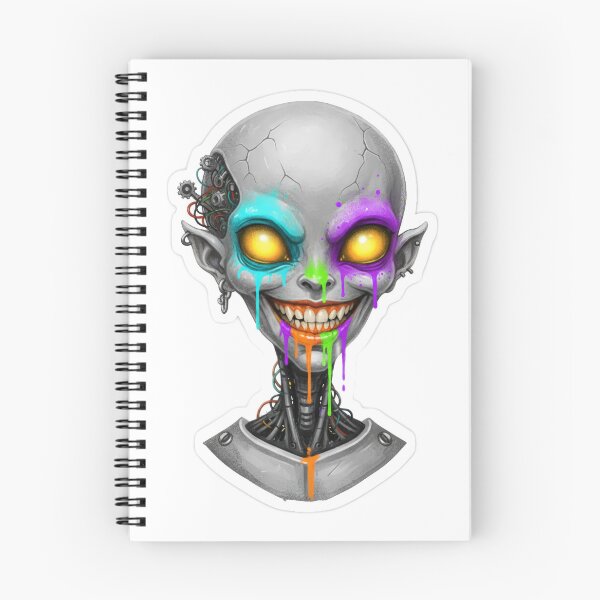 Artikelvorschau, Neon Grin Bot entworfen und verkauft von Dogs&cats.