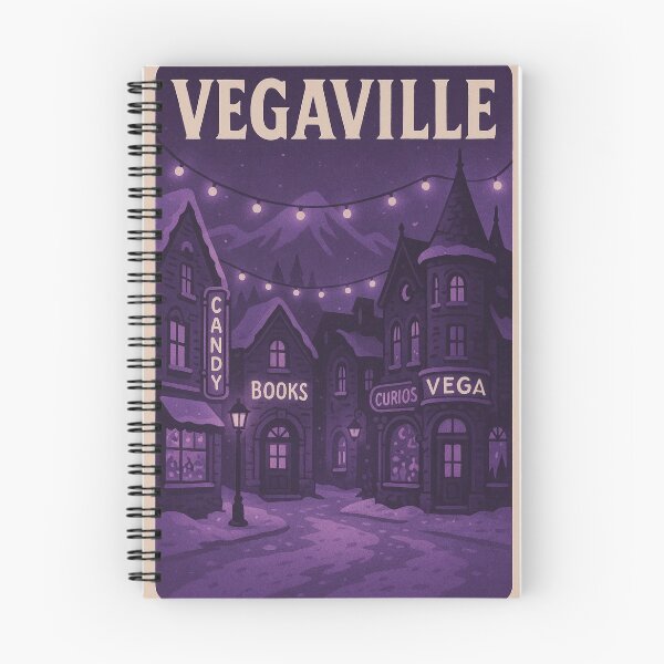 Item preview, Vegaville Travel Poster | Crave Series Inspired designed and sold by UGLibrary.